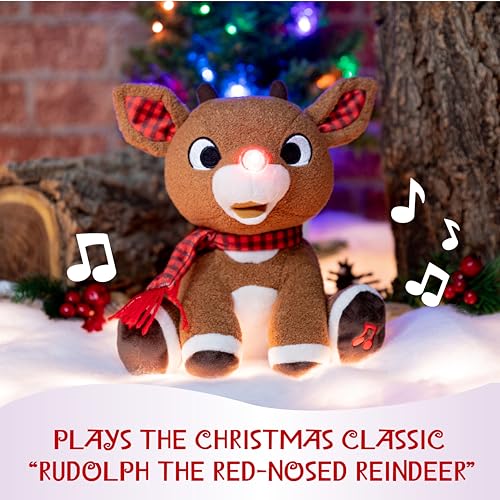 Stuffed Animal Plush Toy with Music & Lights G219