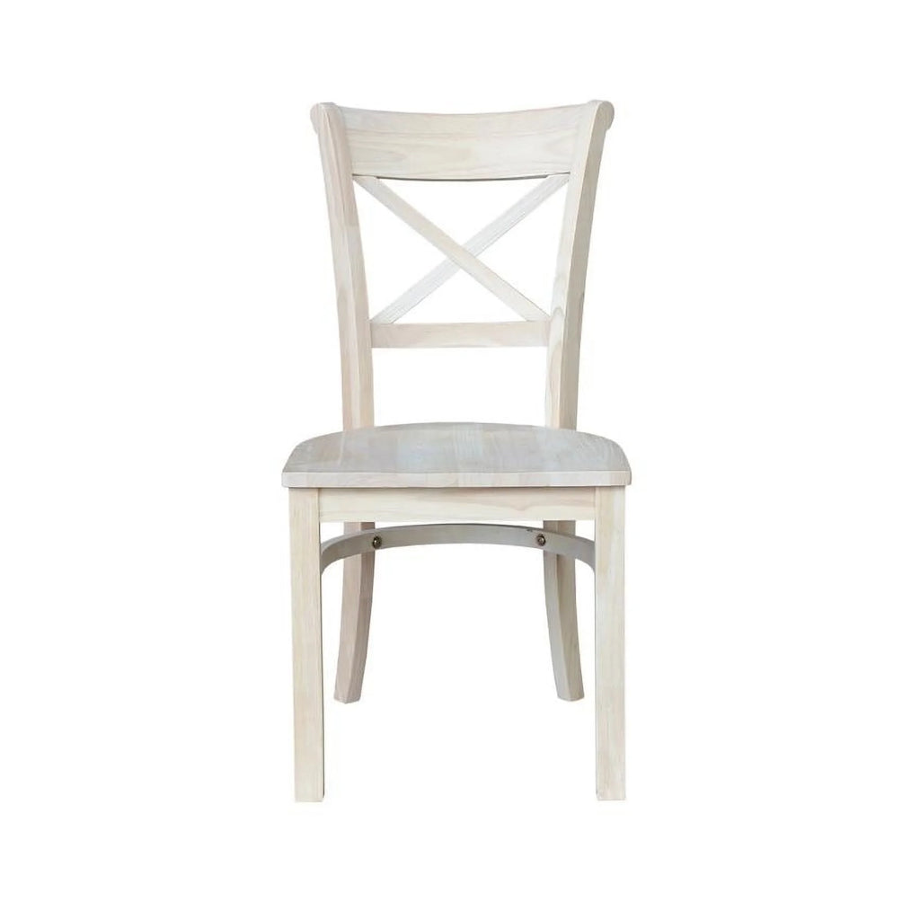 Set of Two X-Back Chairs B931795