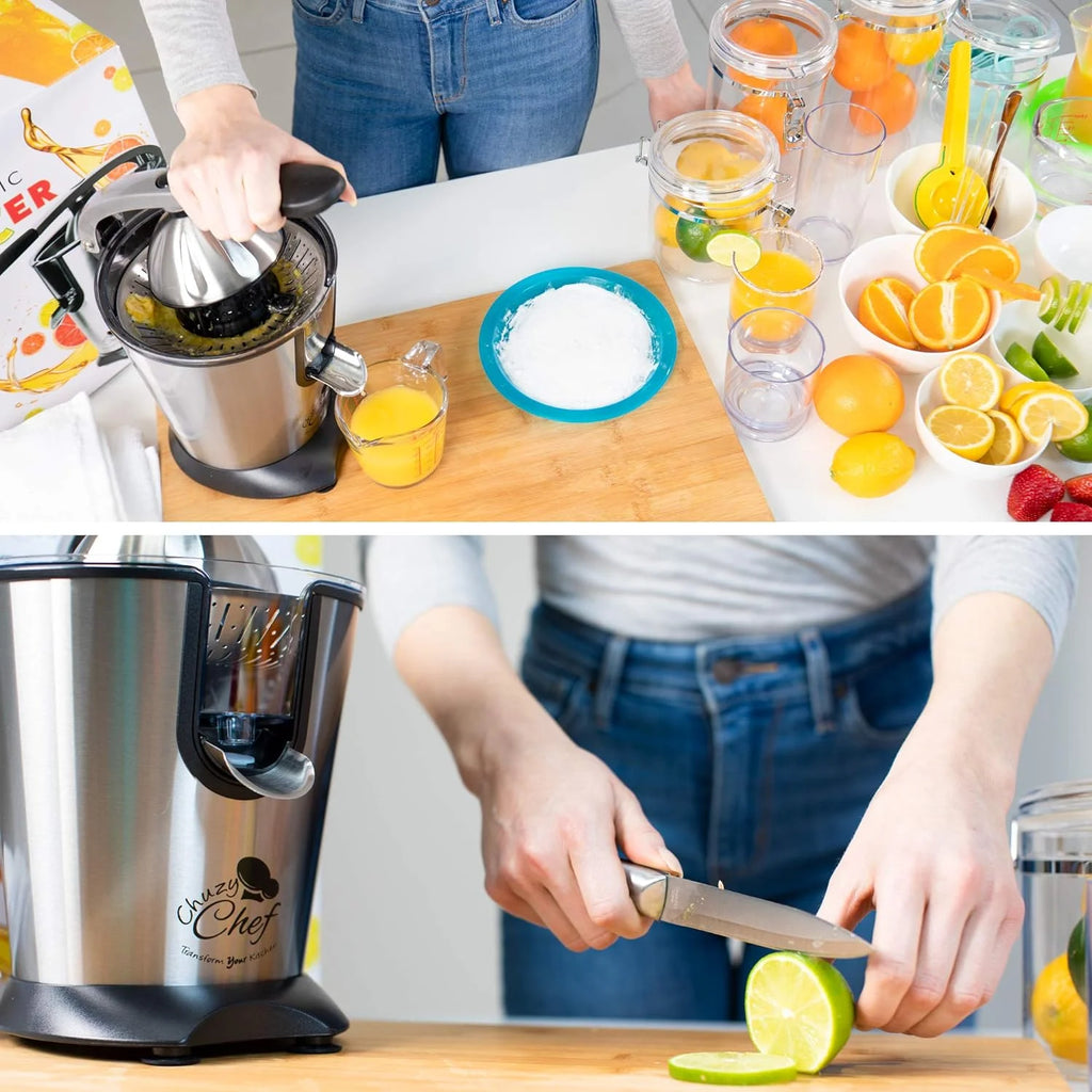 Stainless Steel Electric Citrus Juicer with Anti-Drip Citrus Press 300 Watt Motor K6785