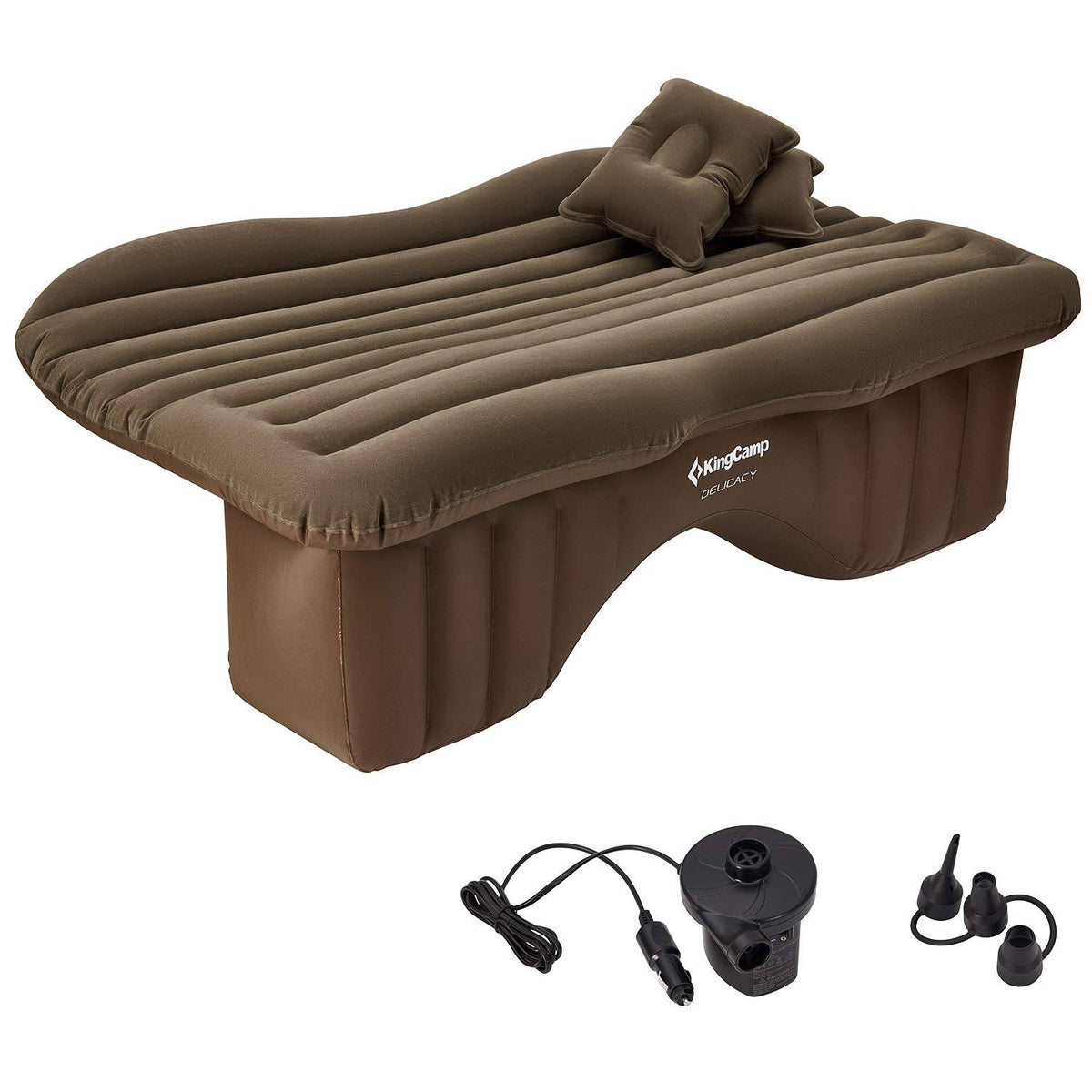 Inflatable Car Air Mattress with Air Pump and 2 Pillows Z632269