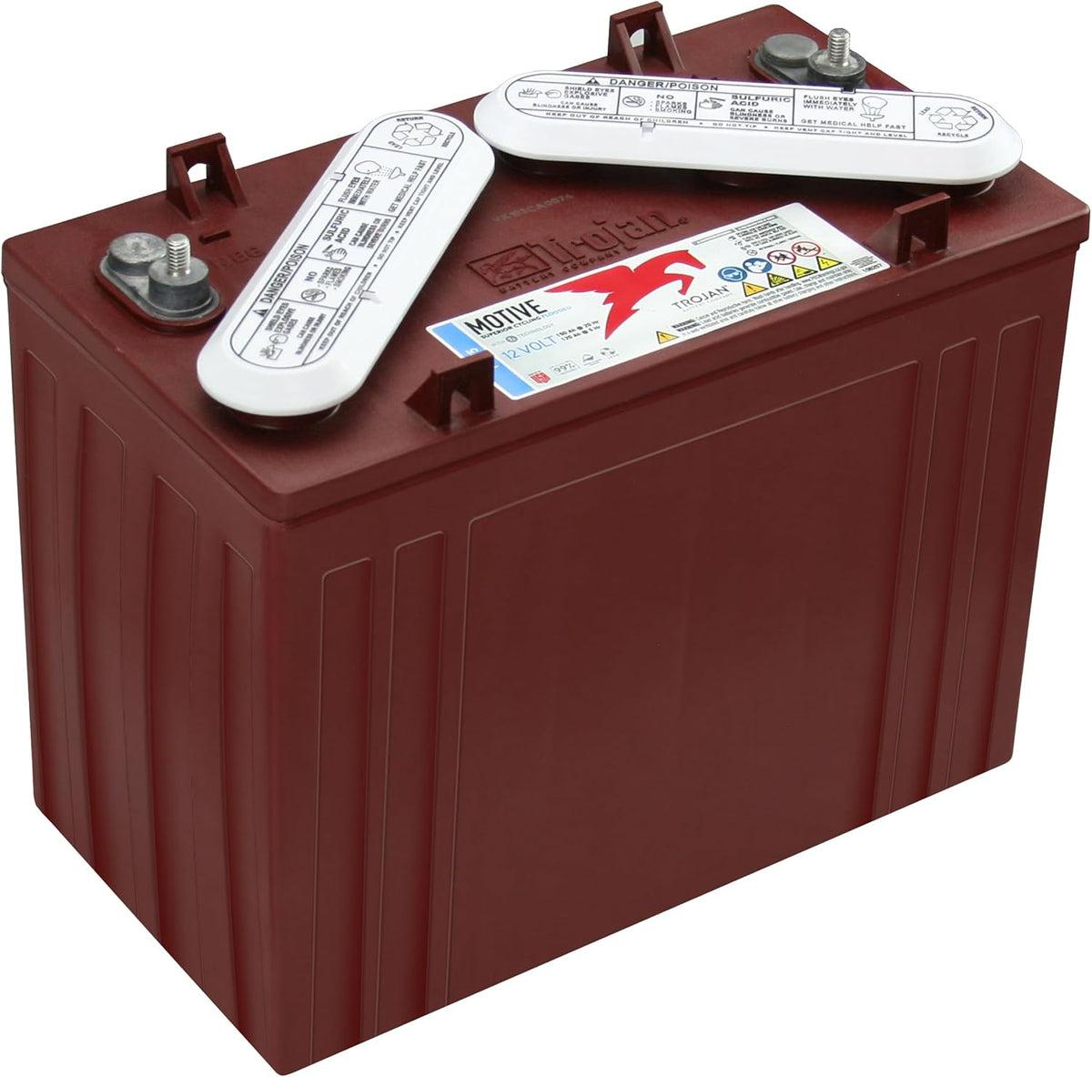 12V 150Ah Flooded Lead Acid Deep Cycle Battery x2 A8757