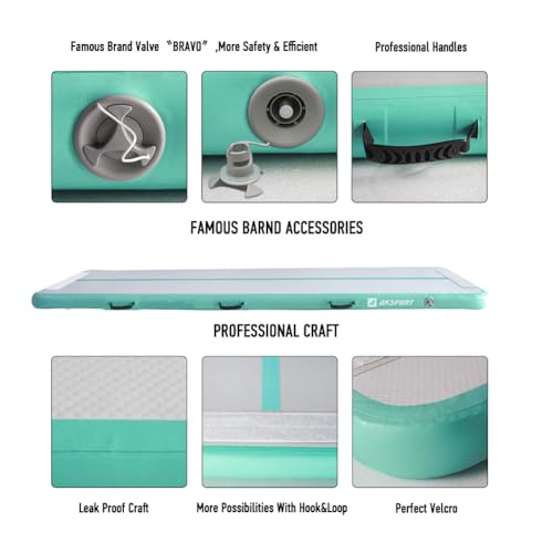Inflatable Gymnastics Air Mat Tumble Track with Air Pump F67076