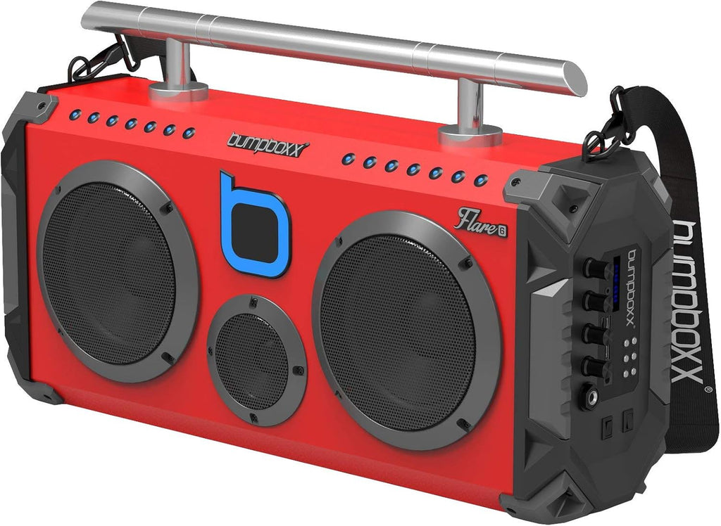 Black Graffiti Retro Bluetooth Boombox R15992