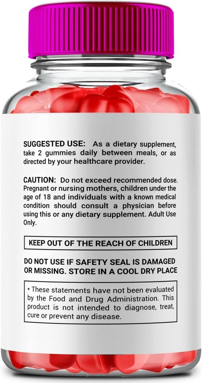 ACV Gummies 1000mg with Apple Cider Vinegar Vitamin B12 Pomegranate (1 Pack) O8429