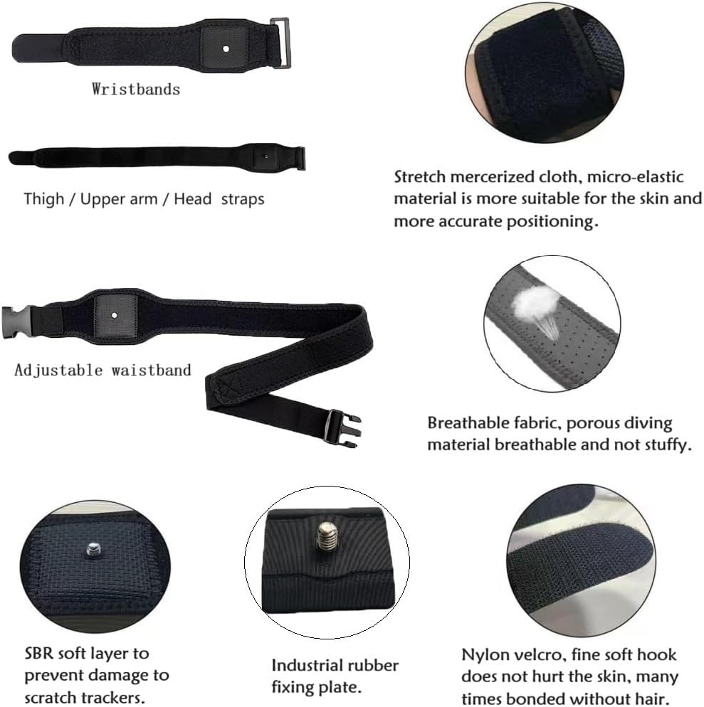 Full Body Tracker Strap, Waist Belt, Hand and Foot Strap, Thigh Strap, VR Accessories Y910