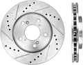 296mm Drilled & Slotted 5 Lug Rotors X9261