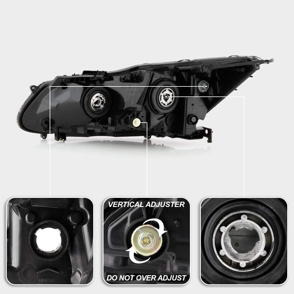 Projector Headlight Assembly Passenger Side Y140908