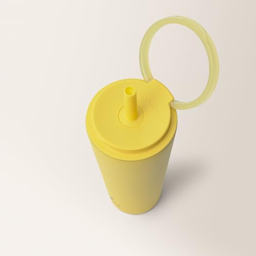 32 oz Stainless Steel Vacuum Insulated Tumbler with Flip Handle Lid Y568