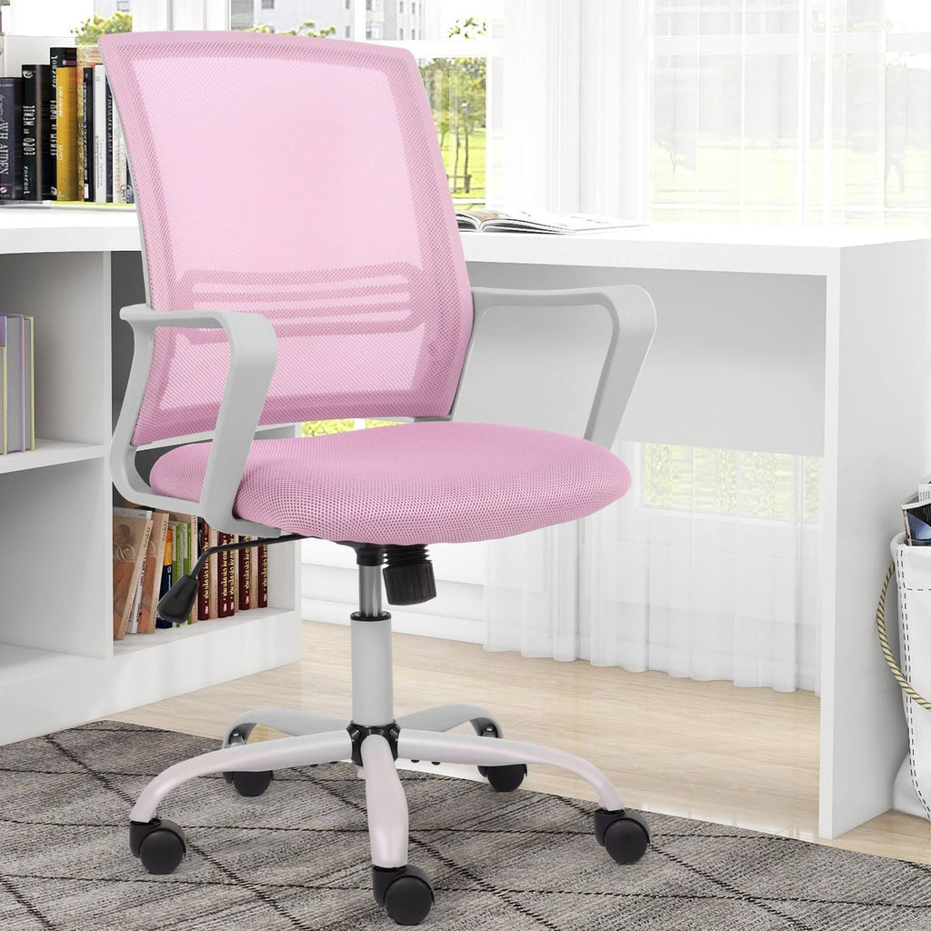 Black Adjustable Swivel Office Chair B7280