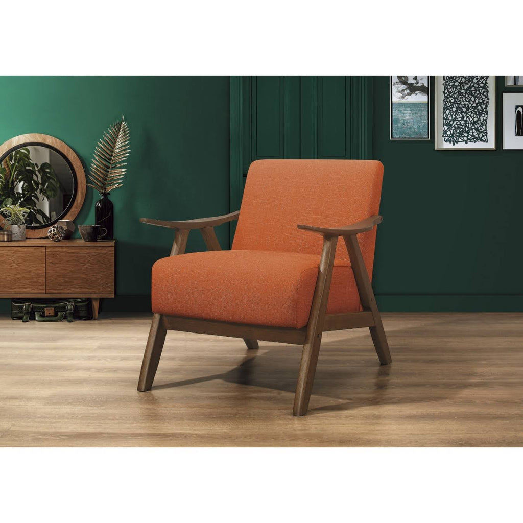 Orange Accent Chair J4587