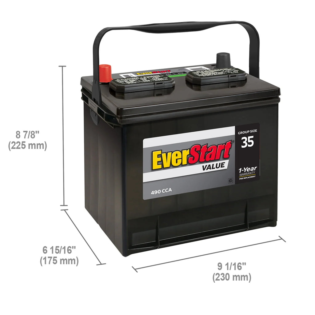 Group Size 35 12 Volt Lead Acid Automotive Battery M172700