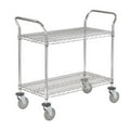 2 Shelf Chrome Utility Cart R919