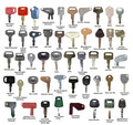 48 Heavy Construction Equipment Ignition Key Set Pack of 2 X44111