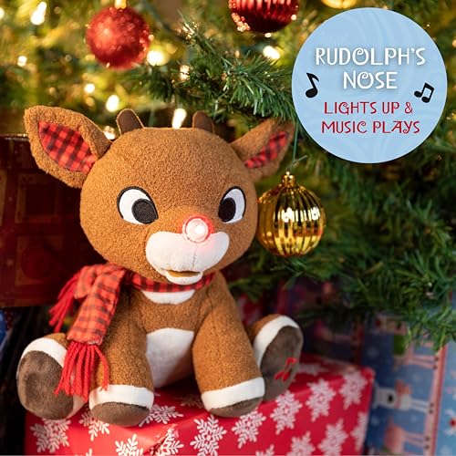 Stuffed Animal Plush Toy with Music & Lights G219