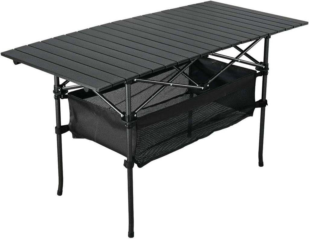 Folding Portable Camping Table with Carrying Bag H138814