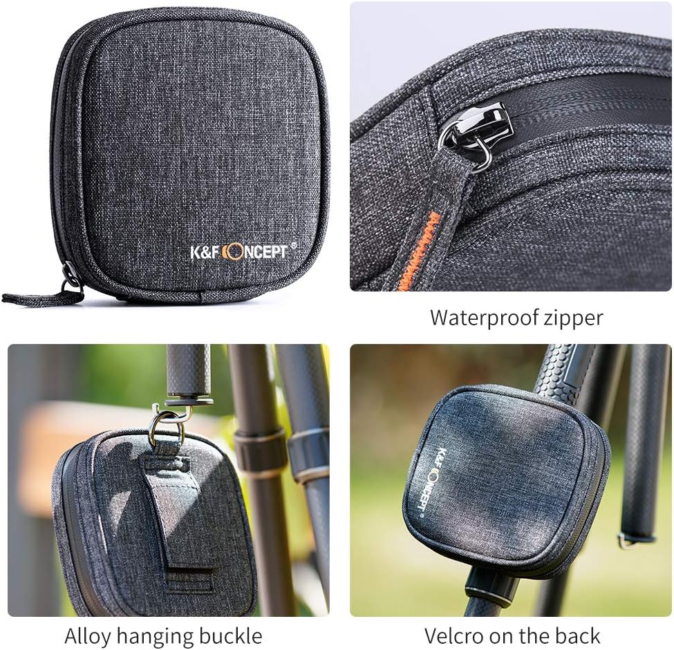 77mm Fixed ND Lens Filter Kit, ND4 ND8 ND64 ND1000 Filter Set with 4-Filter Pouch Y664362