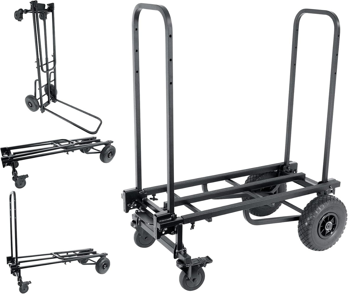 Rock Cart Pro DJ Equipment Transport Roller Car 700 LB Capacity R6894