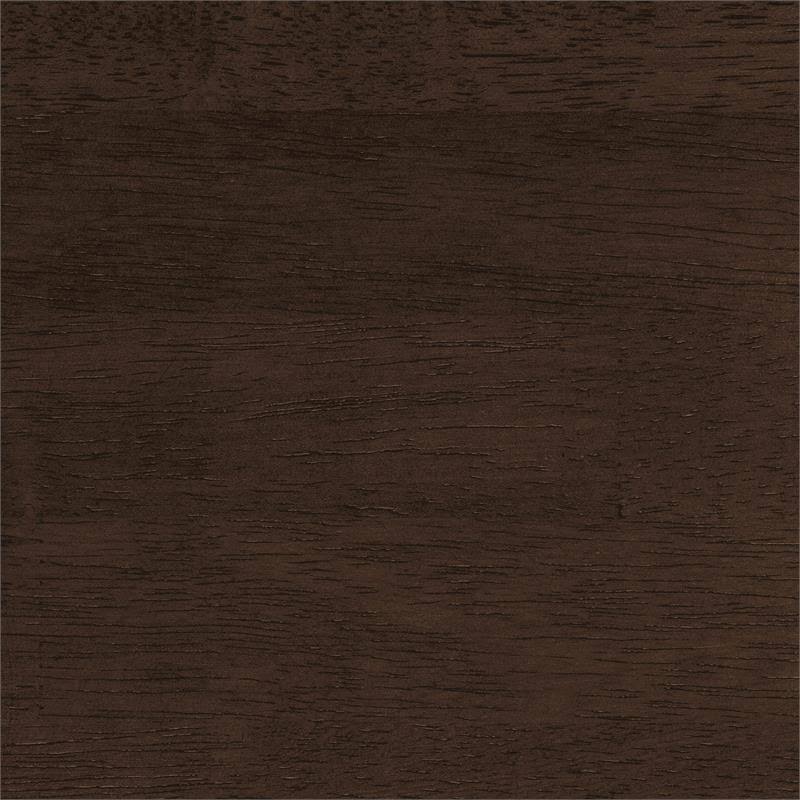 Textured Fabric Rocking Chair in Dark Walnut/Gray B963841