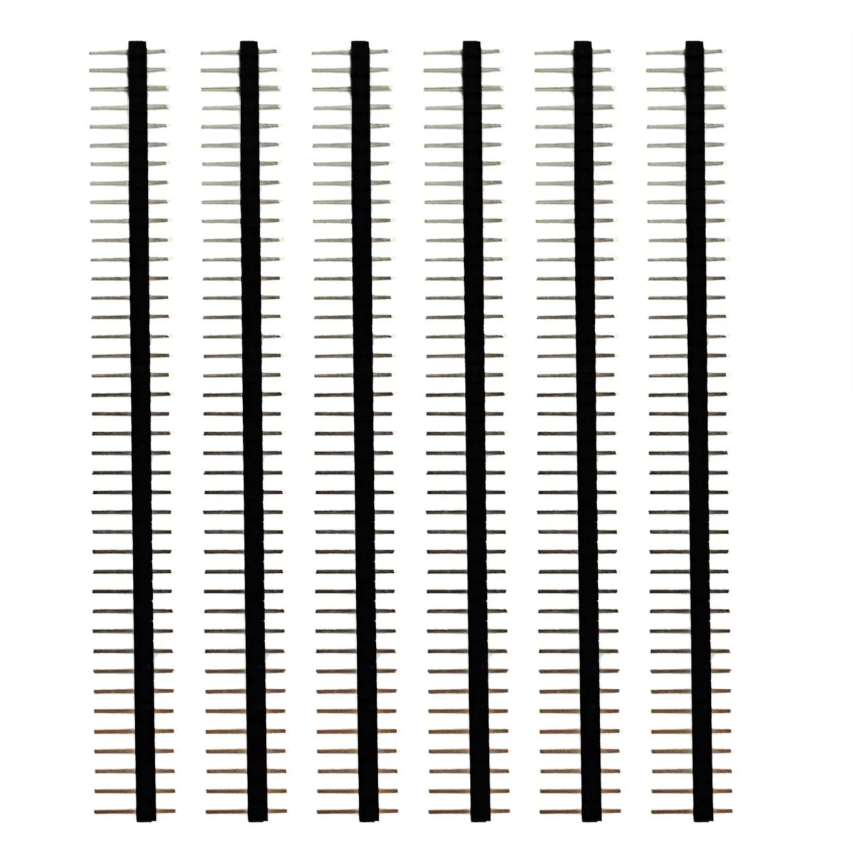 100pcs Male Header Pins Single Row 40 Pin 0.1 Inch 2.54mm Connector Q99398