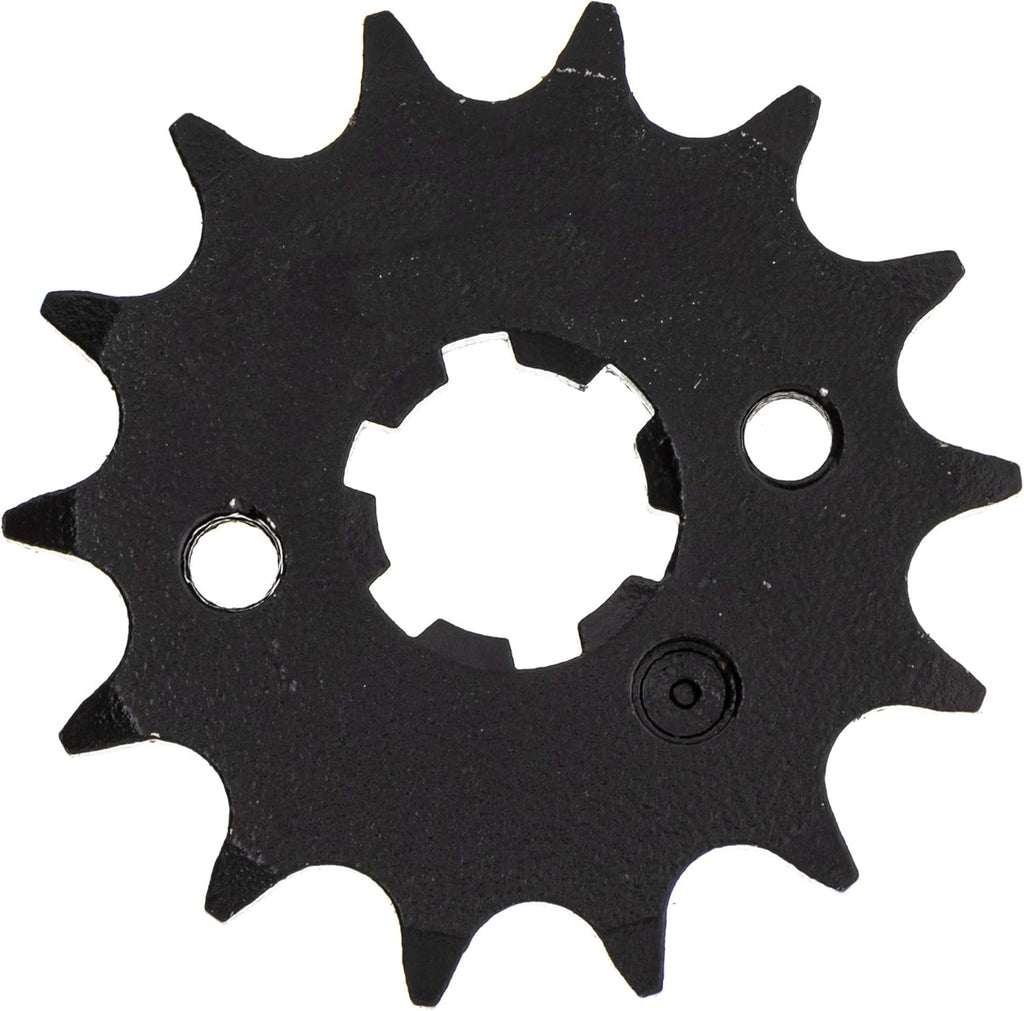 Drive Sprocket Chain Combo Front 14 Rear 47 Tooth 428HZ Standard 122 Links Pack of 2 R745