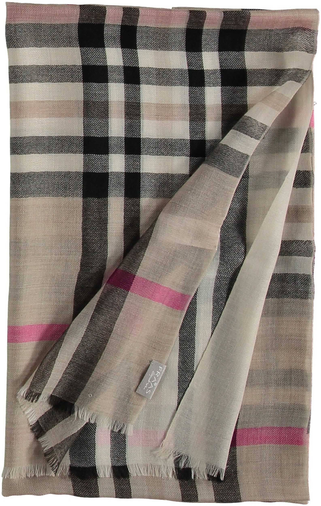 Camel Cashmere Wrap Scarf F4609