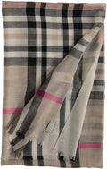 Camel Cashmere Wrap Scarf F4609