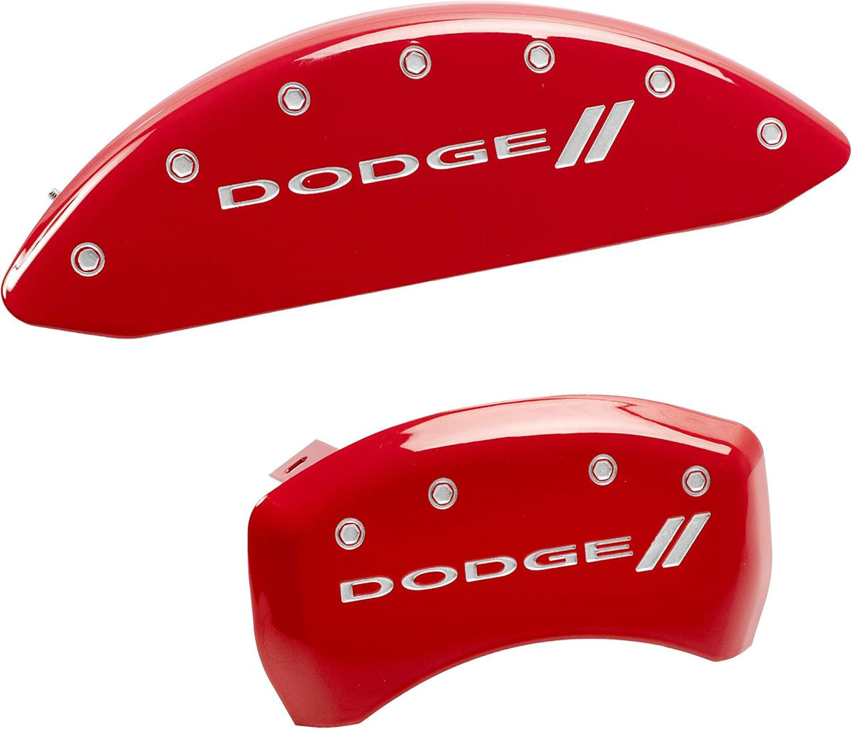 Red Brake Caliper Covers Set of 4 T844