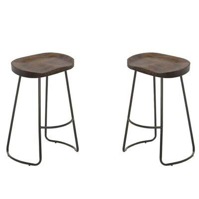 Solid Wood Counter Stool O2536