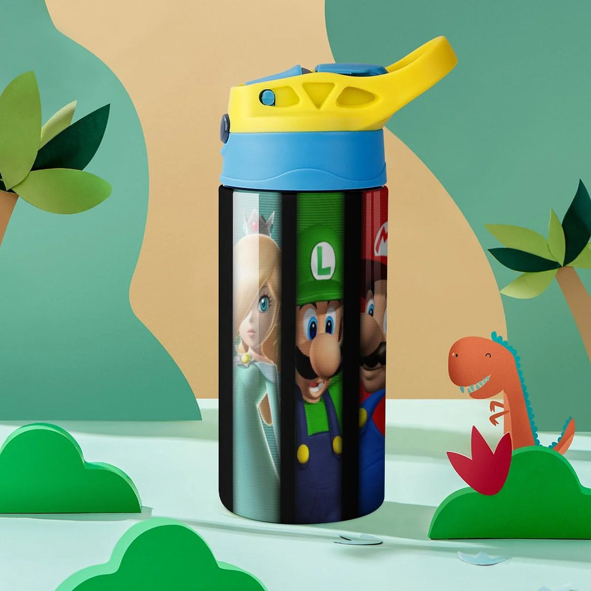 Insulated Stainless Steel Water Bottle With Straw P5229