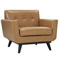 Brown Leather Armchair Q20234