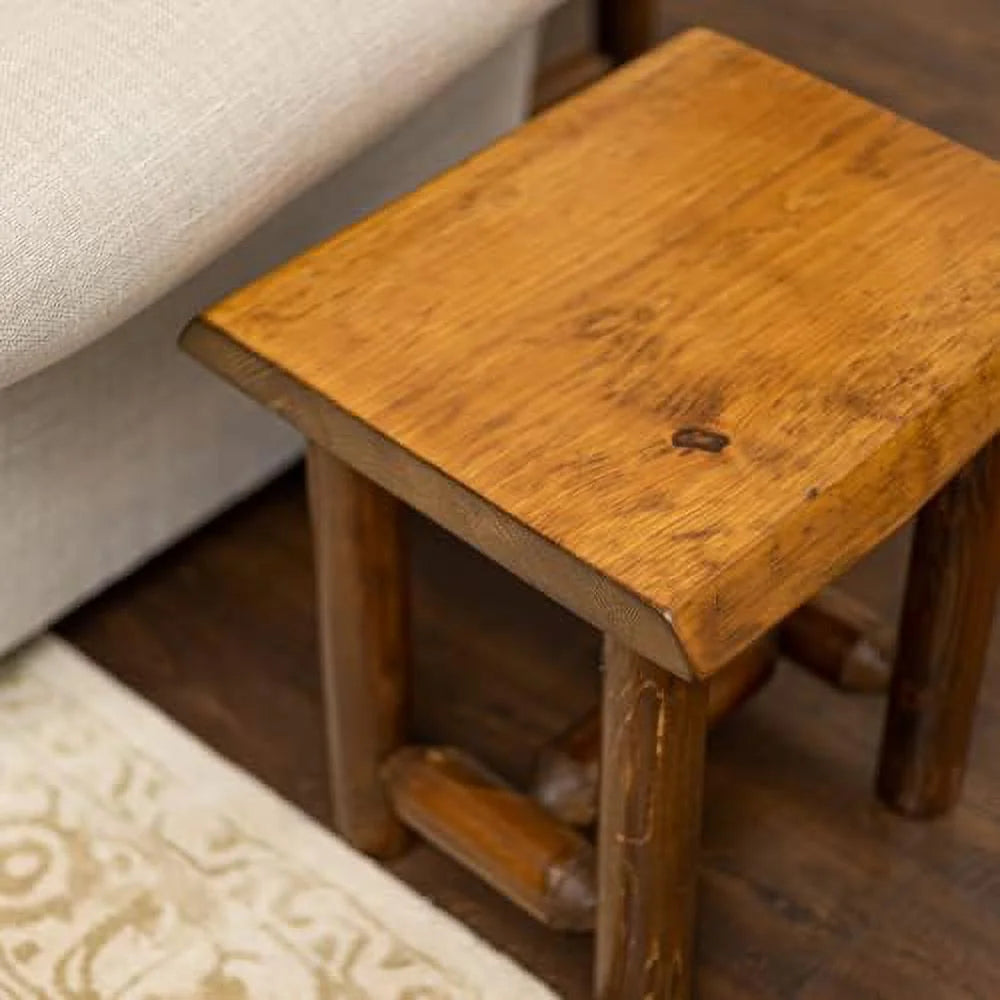 Live Edge Wood End Table H852950