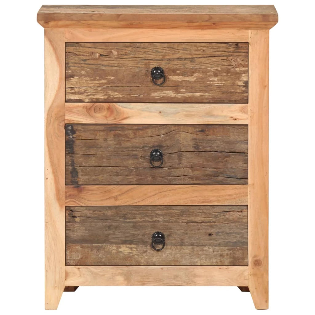 Solid Acacia Wood and Reclaimed Wood Sideboard G8191