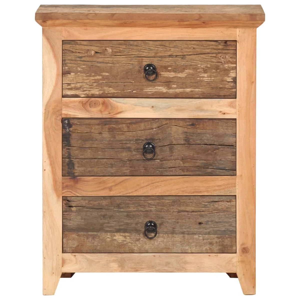 Solid Acacia Wood and Reclaimed Wood Sideboard G8191