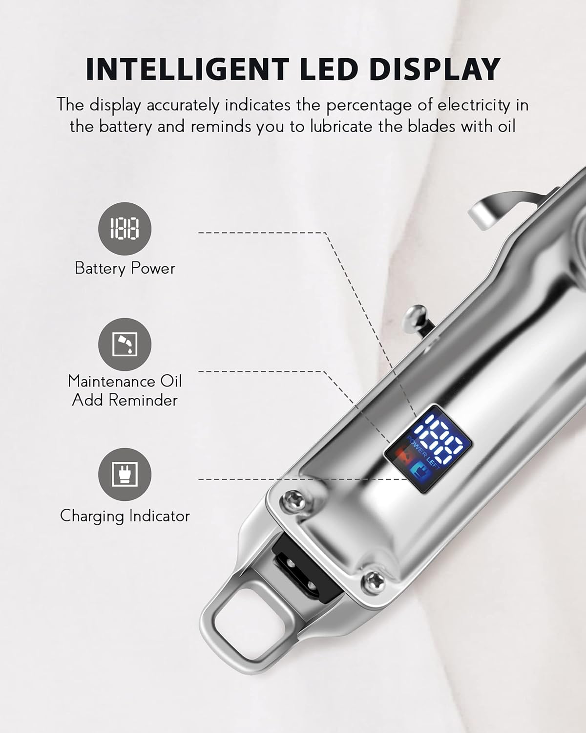 Cordless Hair Clippers and T-Blade Hair Trimmer Barber Kit with Stainless Steel Blades, Pack of 2 U2941