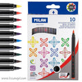 Brush Tip Fibrepens - Pack 10 Units F7164