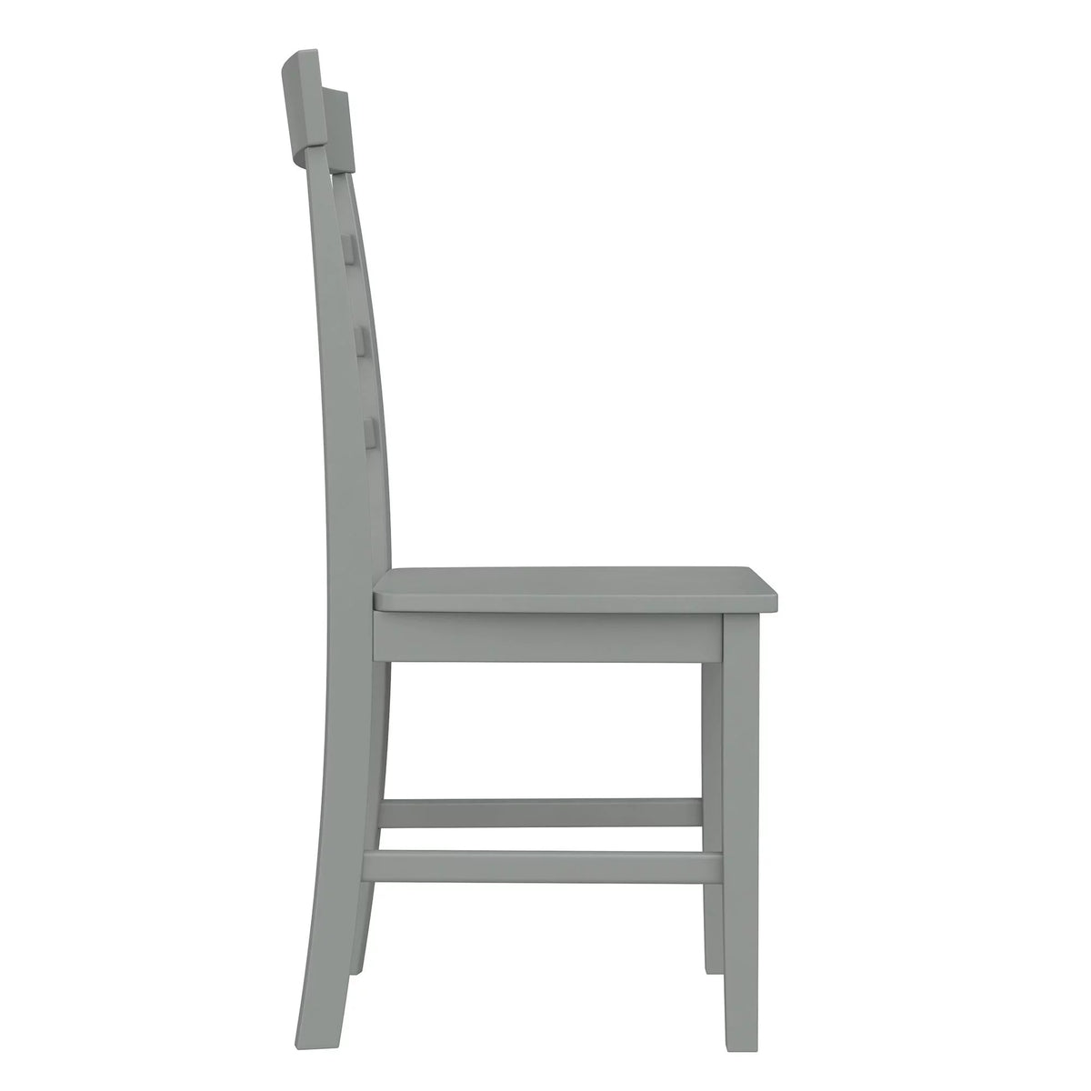 3-Piece Wood Dining Set with Double Drop Leaf Gray I991508