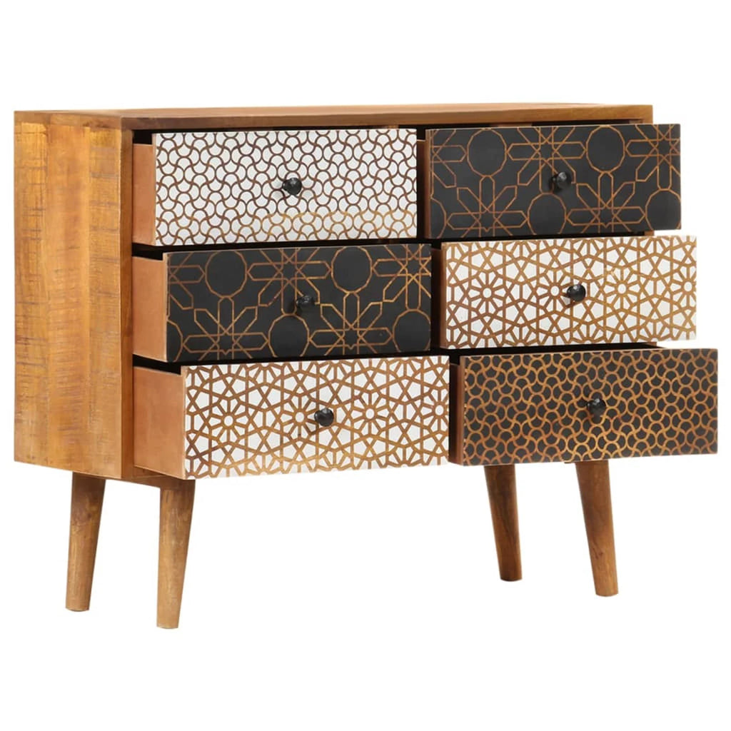 Solid Mango Wood Sideboard W705