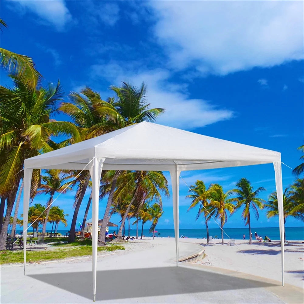 10’ x 10’ Heavy Duty Steel Frame Party Tent J55049