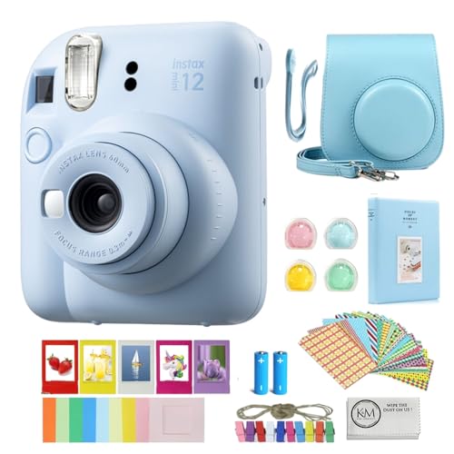 Pastel Blue Instant Film Camera U59860