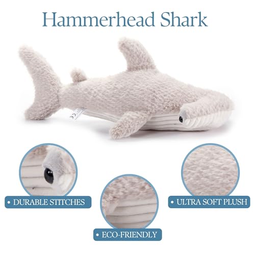 Gray Shark Stuffed Animal Plush Toy 17 Inches P352057