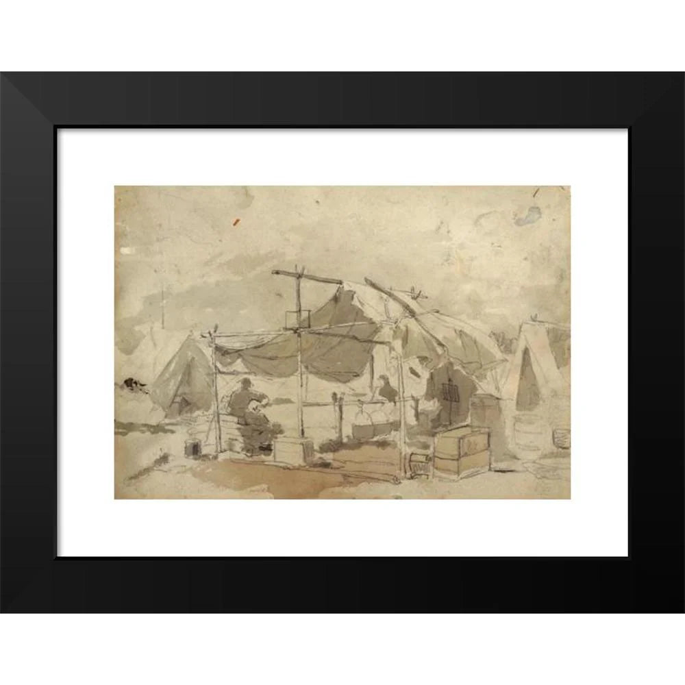 Army Cook's Tent (1861) Framed Art Print B6073