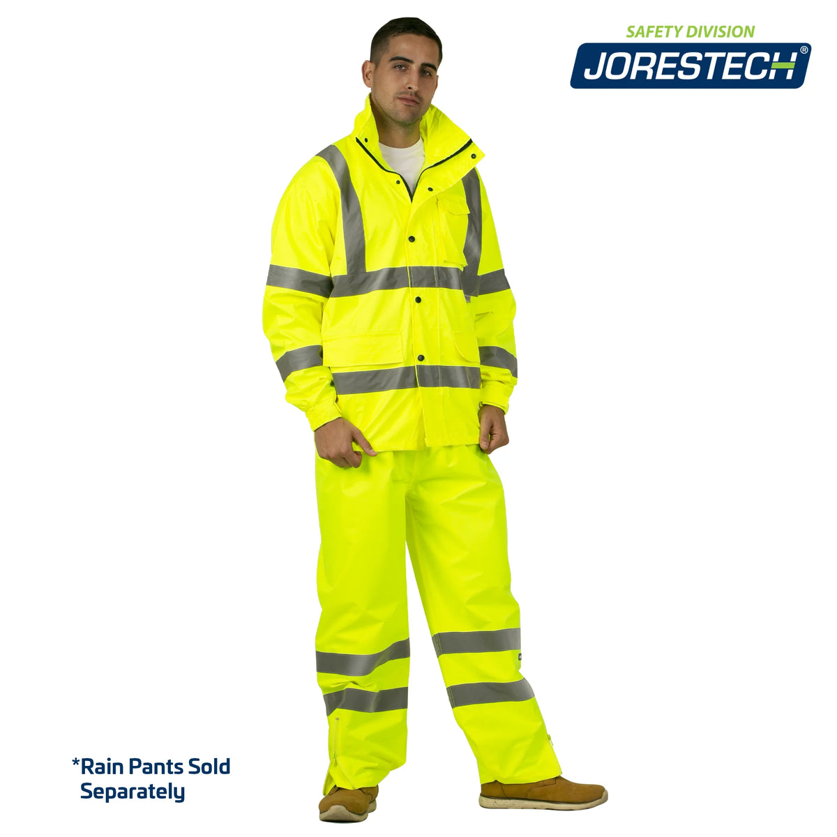 Hi-Vis Safety Rain Jacket O71196