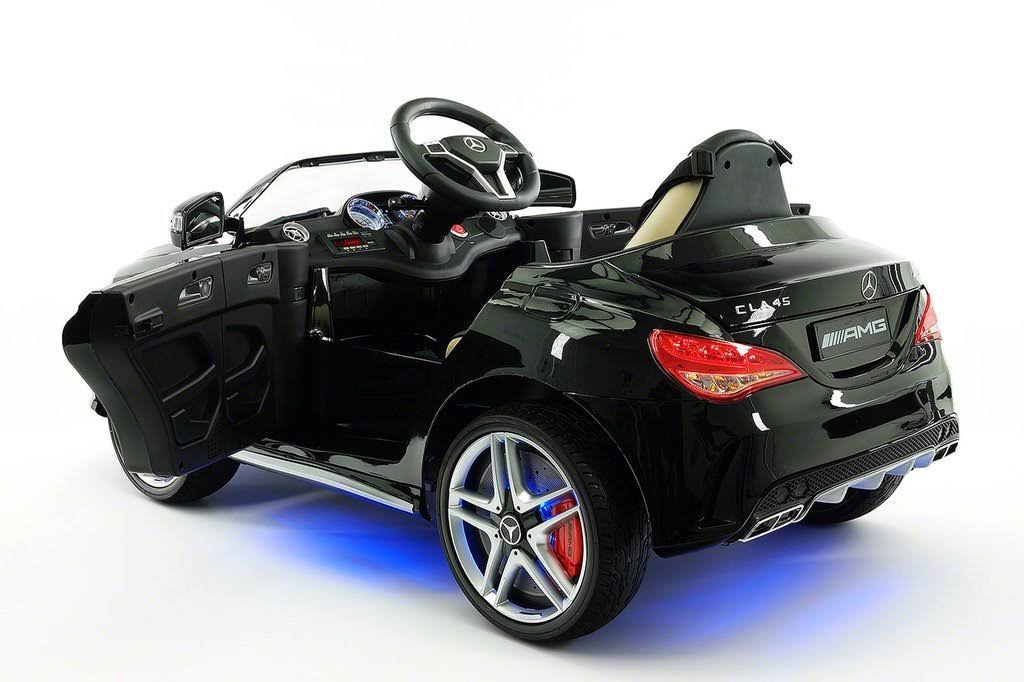 Licensed Mercedes CLA45 AMG Electric Kids Ride-On Car with Rubber Tires T35444