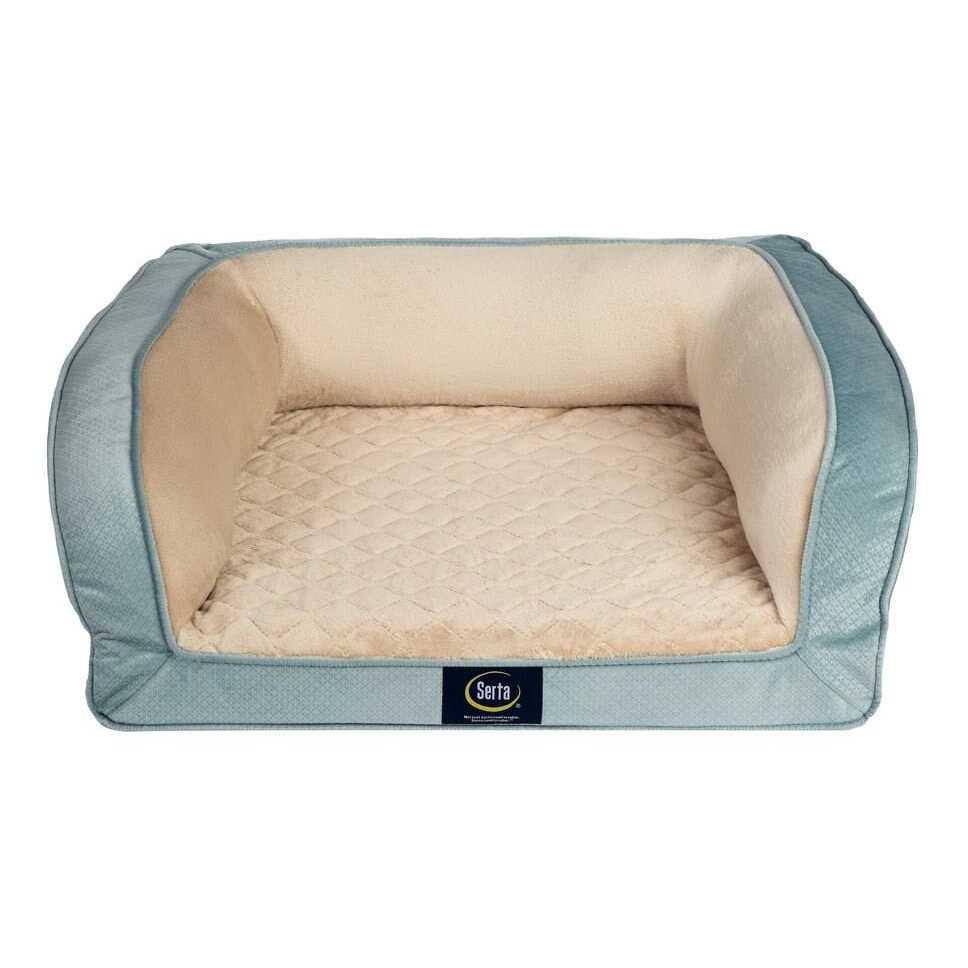 Quilted Orthopedic Bolster Dog Bed W32342