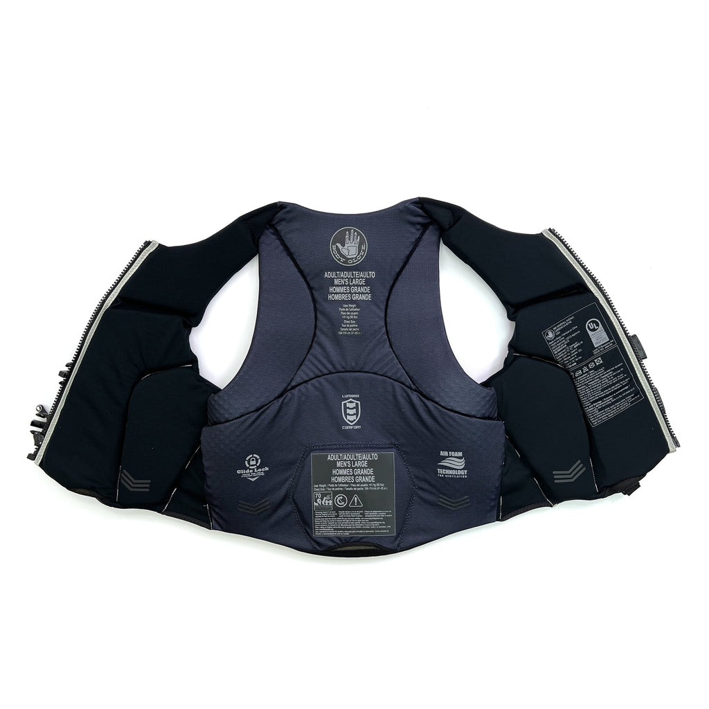 Black Evoprene Life Jacket Vest L168