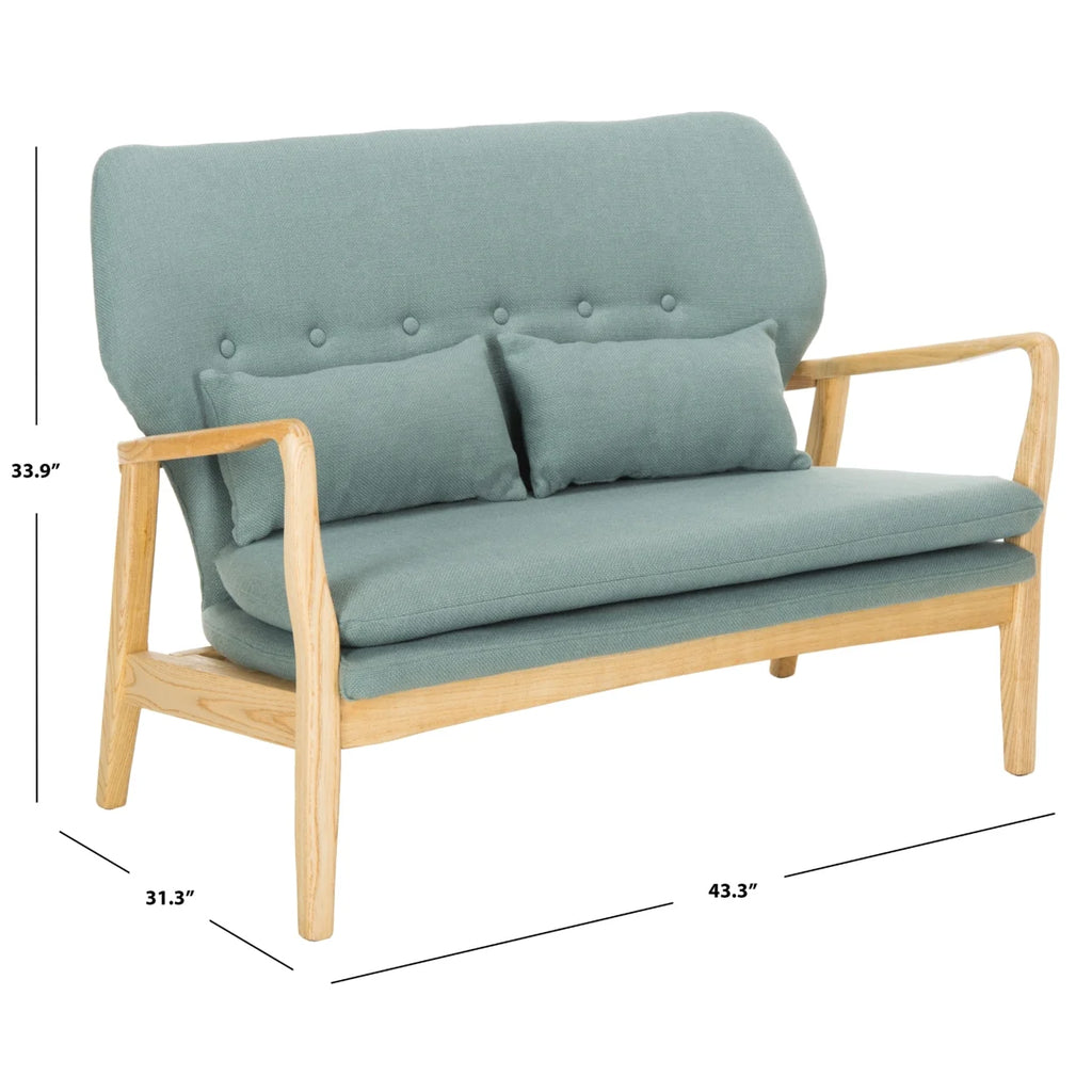 Blue Loveseat E725