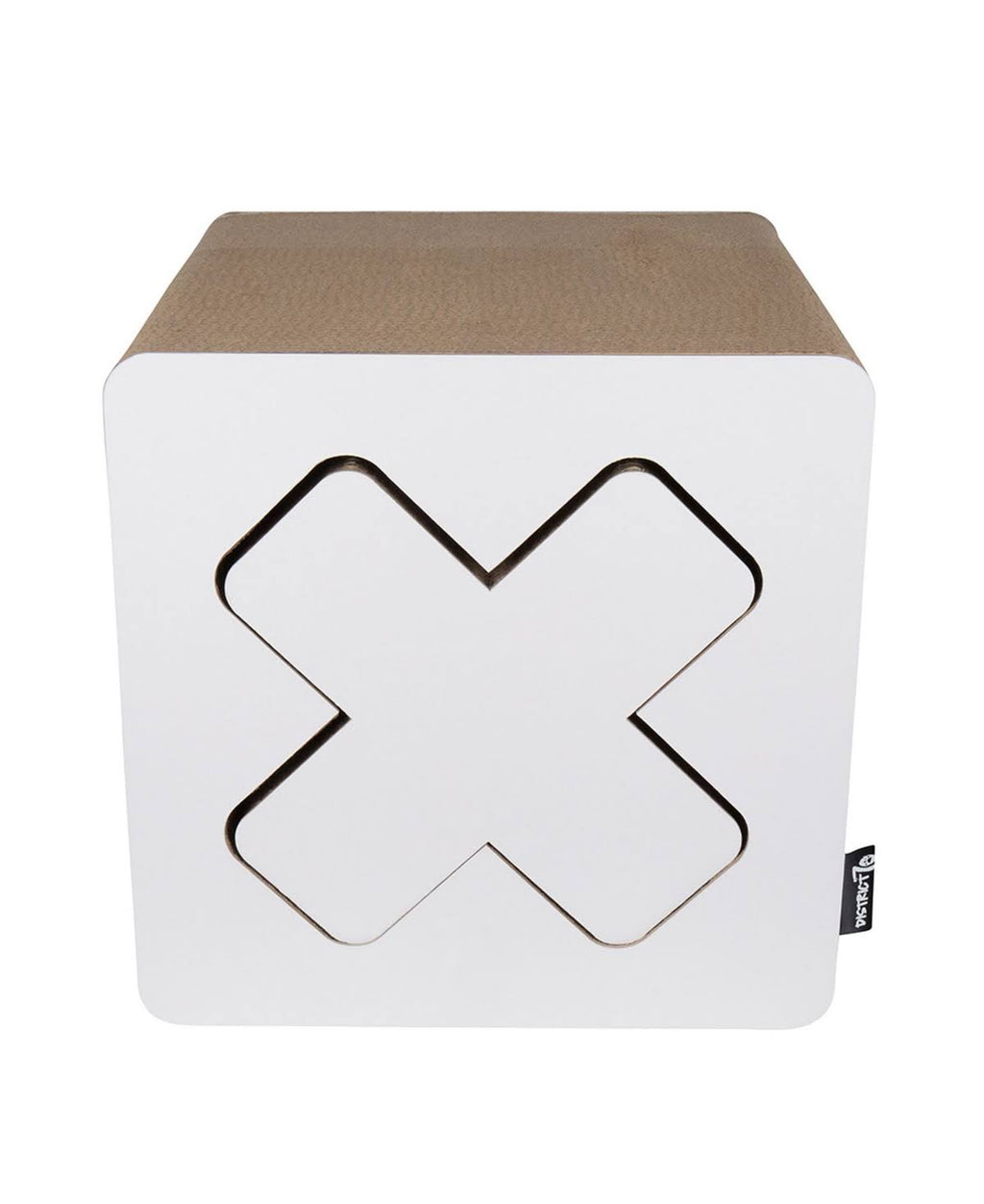 Large White Cardboard Cat Scratcher D405