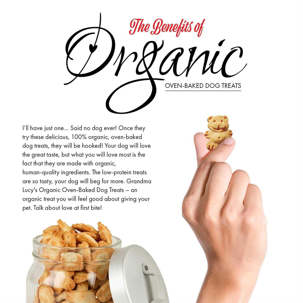 Organic Banana & Sweet Potato Oven Baked Dog Treats L6659