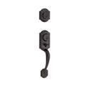 Venetian Bronze Double Cylinder Handleset H359