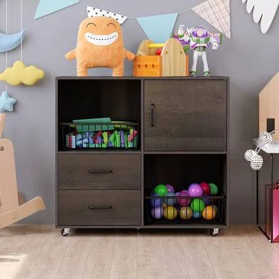 2-Drawer Mobile Lateral Filing Cabinet K684
